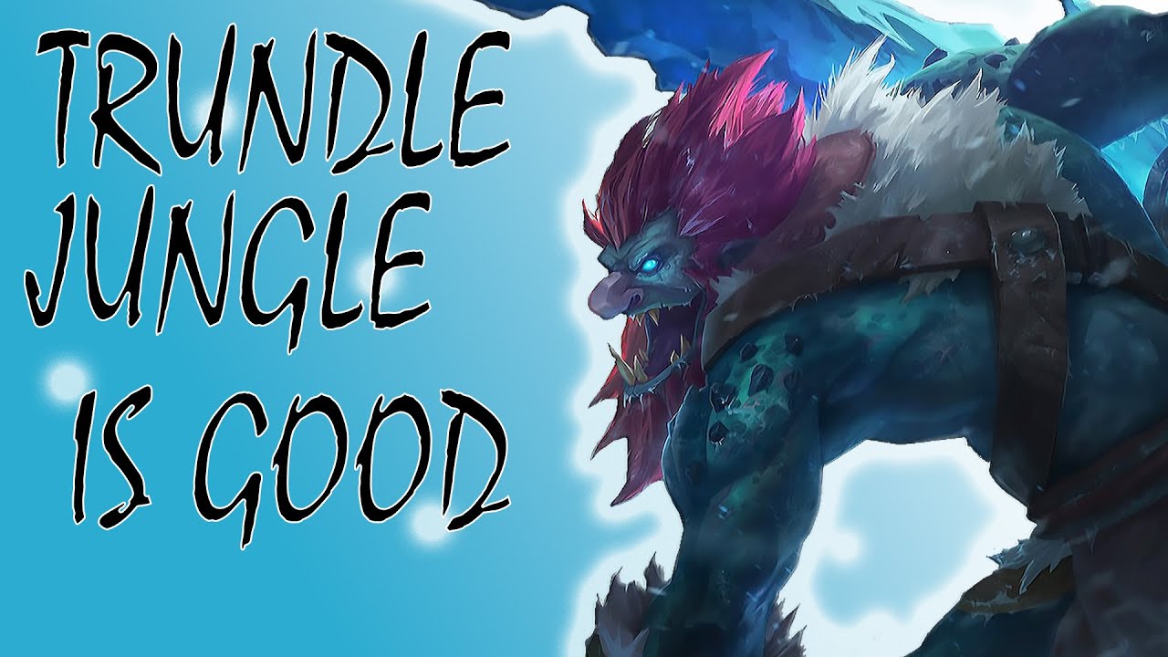 TRUNDLE IS GOOD 1V5 CARRY GAMEPLAY Season 12 | LEAGUE OF LEGENDS