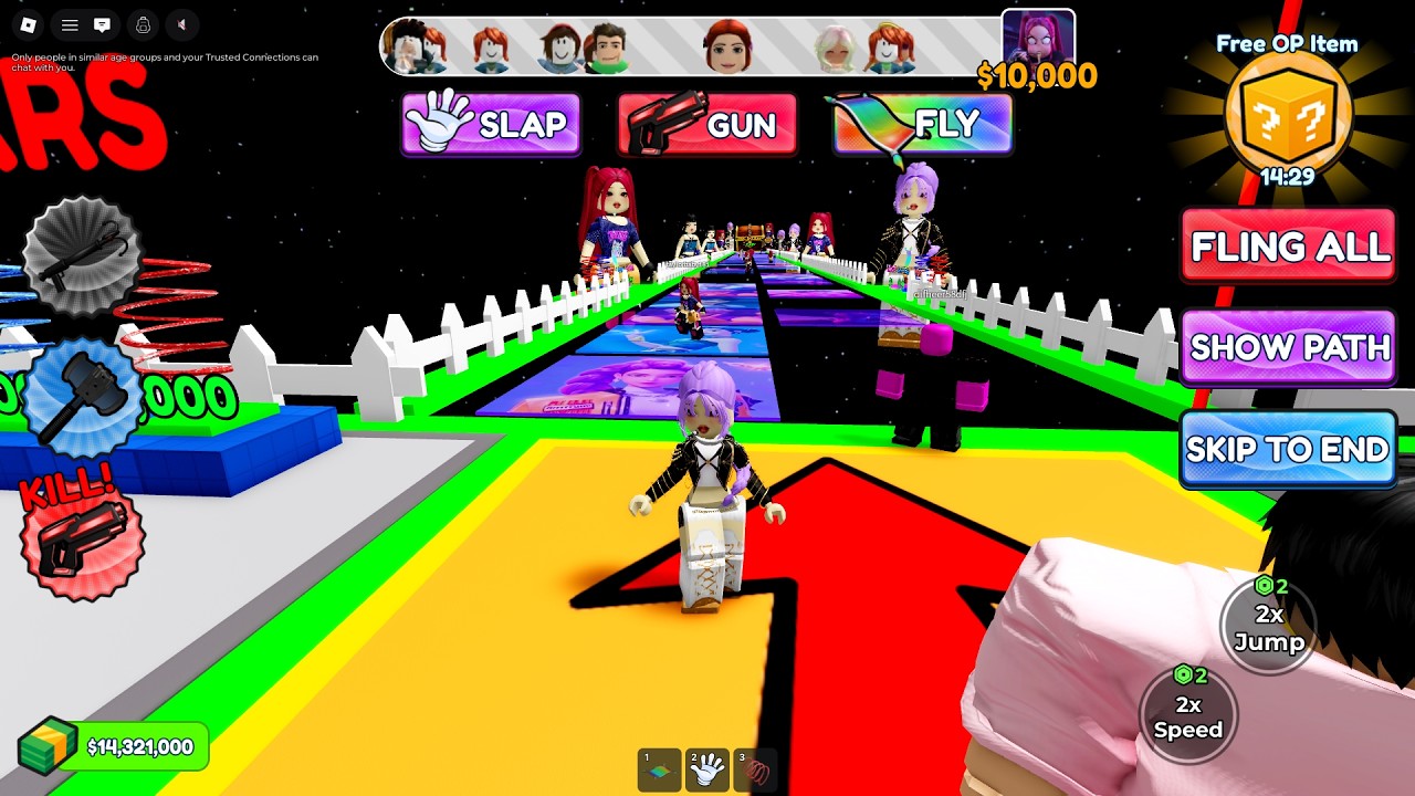 Playing Roblox With Every Subscriber 103 Live! #roblox #shorts