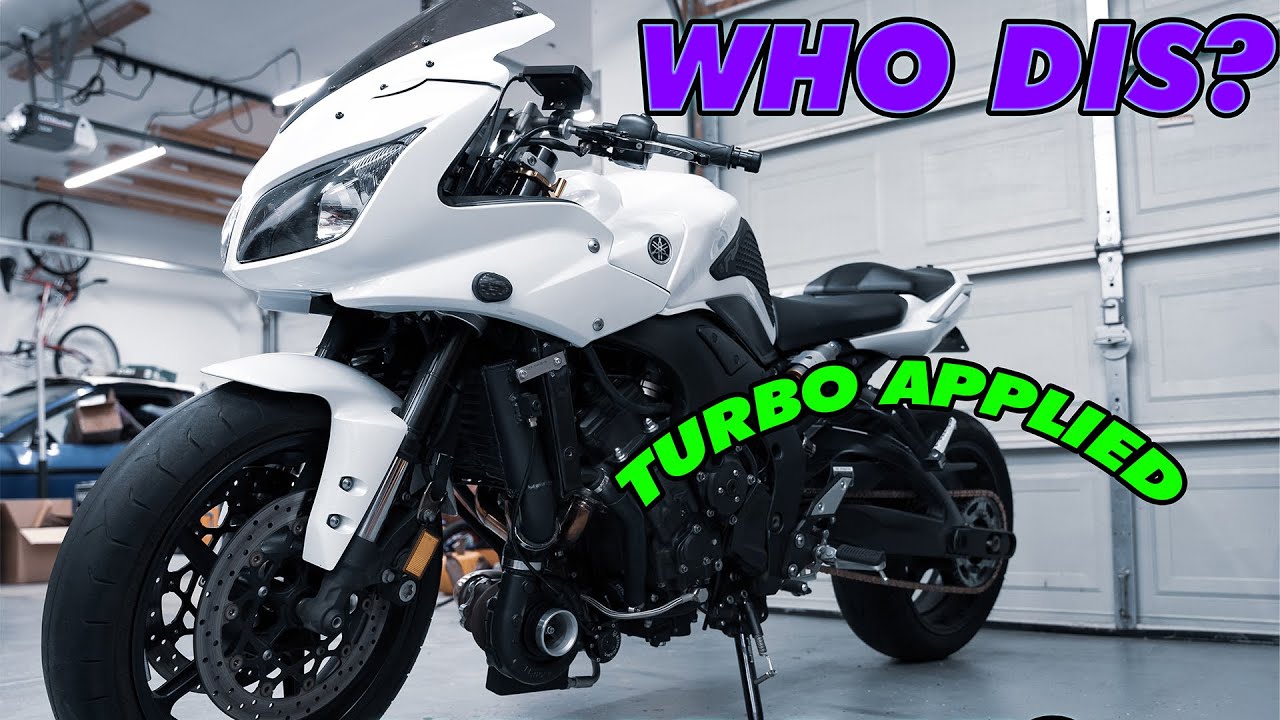 Turbo FZ1- Slapping On A Turbski PART 1