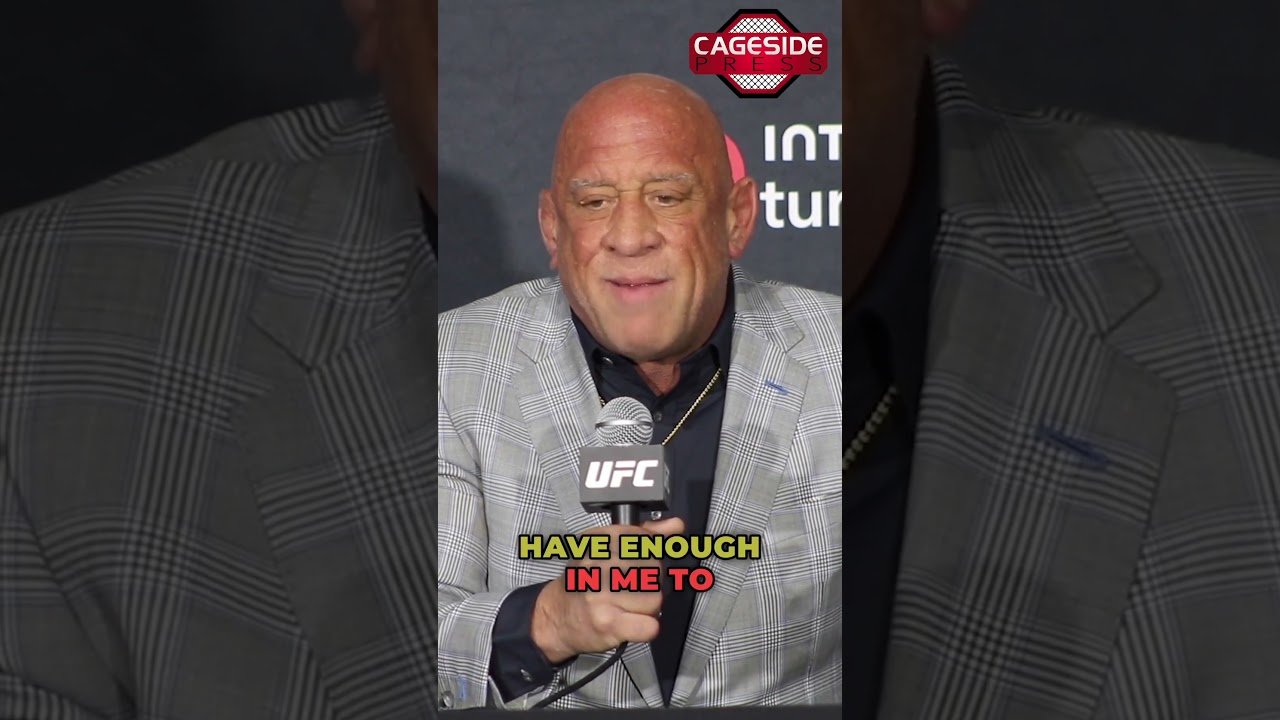 Mark Coleman looks back at fire that took the life of his dog Hammer, he saved his parents. #UFC300