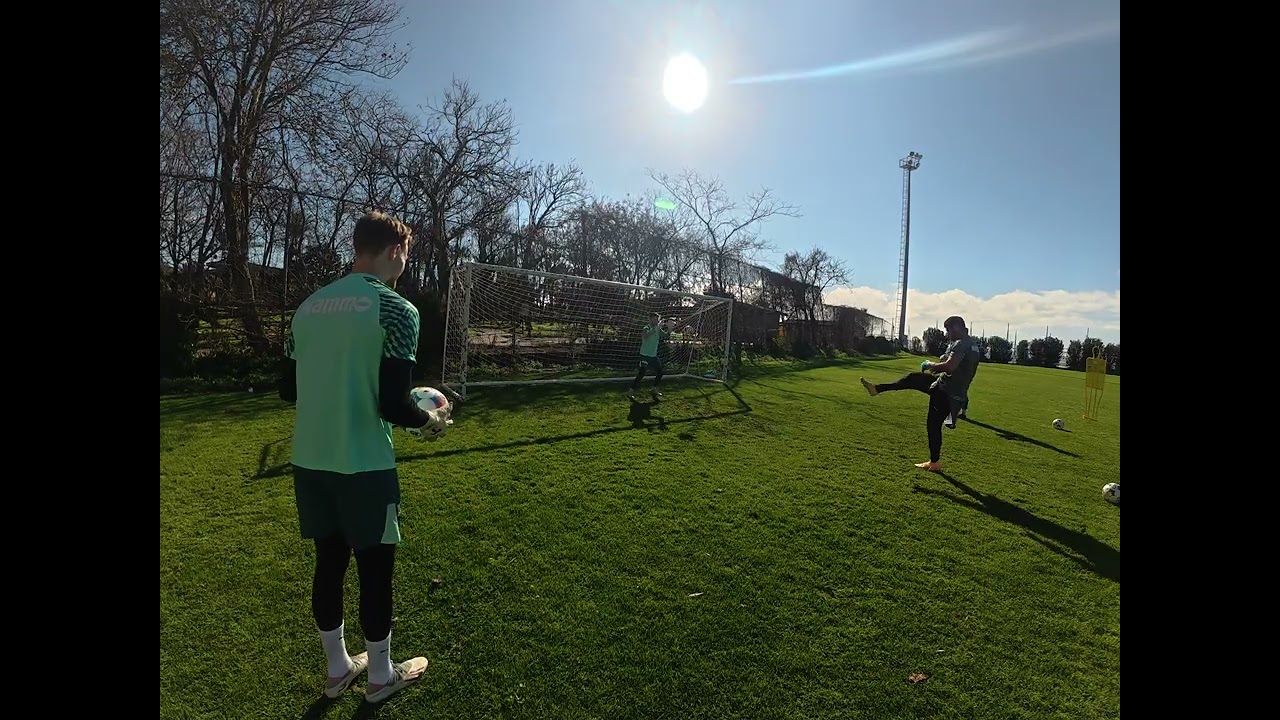 Goalkeeper training, Raufoss - Norway