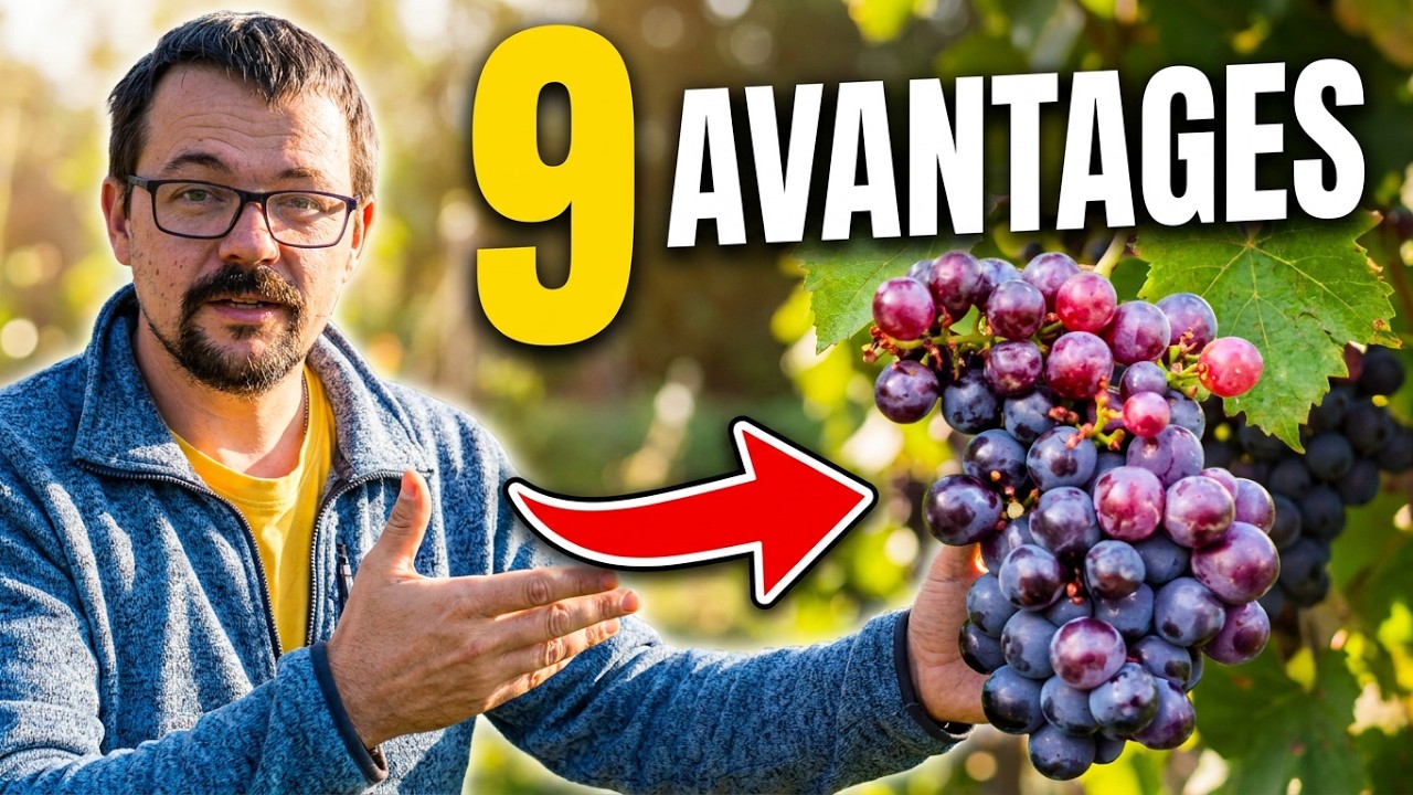 VIGNES : 9 Avantages - Variétés - Taille & Multiplication