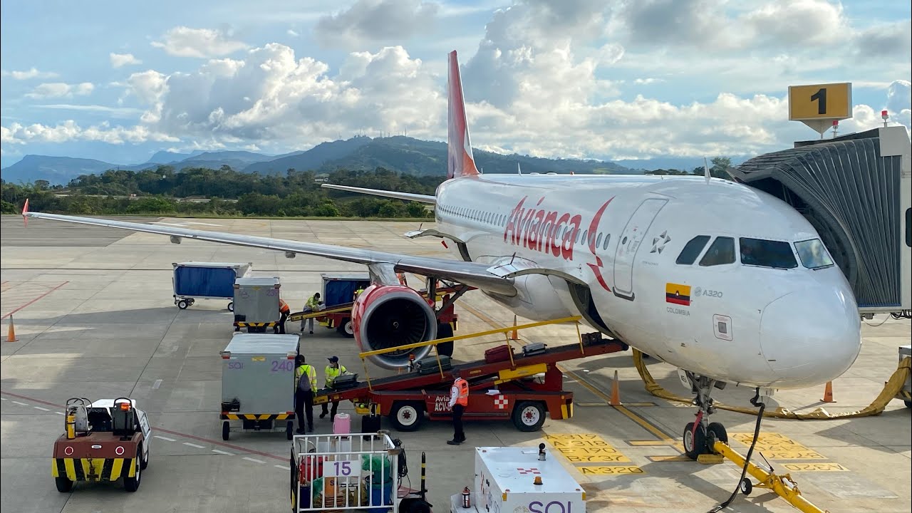 Espectacular aterrizaje 4K en Bucaramanga Palonegro