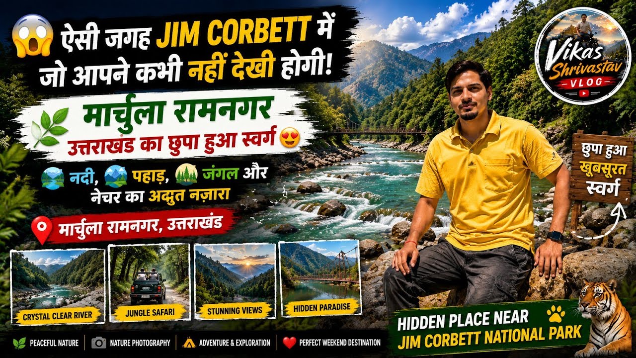 Aisi Jagah Jim Corbett Mein Jo Aapne Kabhi Nahi Dekhi Hogi | Marchula Ramnagar Uttarakhand 