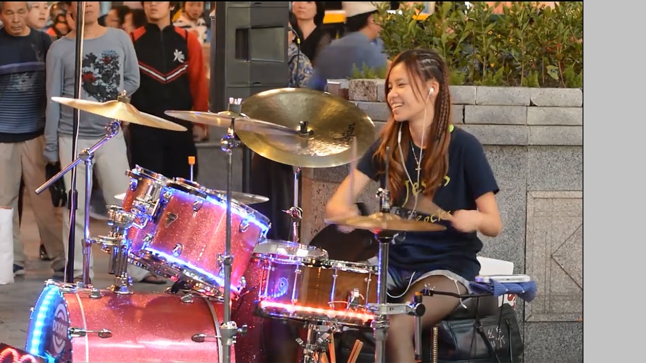 Vela Blue rare drum cover T-ARA Bo Peep Bo Peep