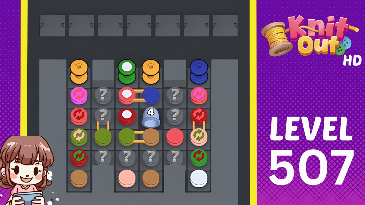 Knit Out Level 507 Solution Walkthrough