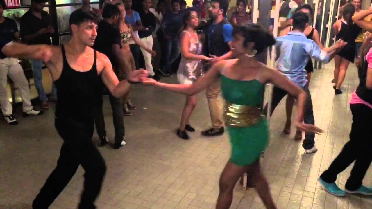 Salsa dancer Nery Garcia and Partner in Goa,India