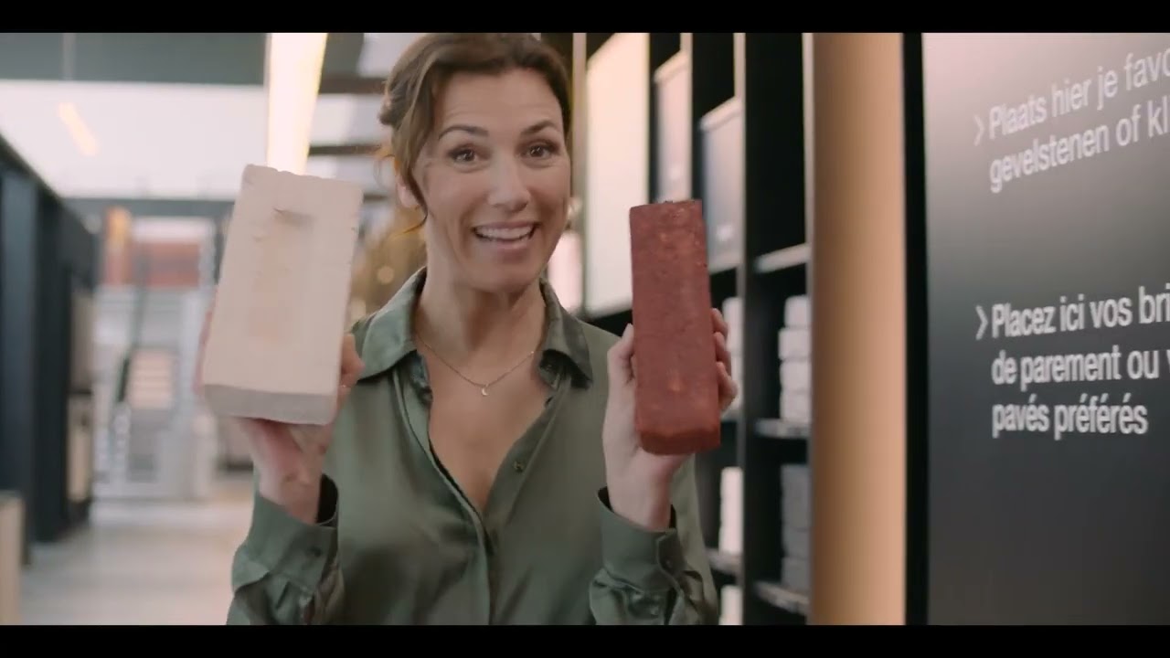 Vernieuwde showroom van Wienerberger in Londerzeel