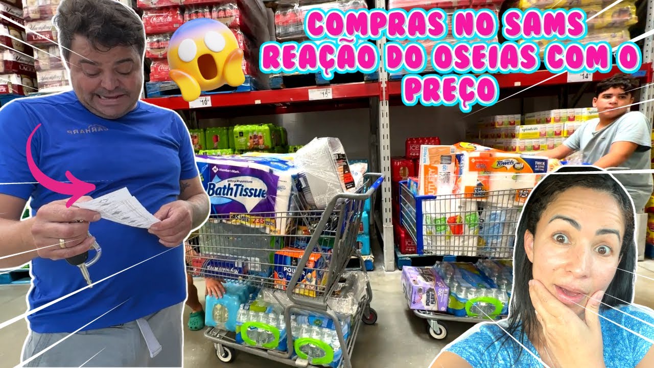 PRIMEIRA COMPRA DE ATACADO PARA A CASA NOVA + REAÇÃO DO OSÉIAS COM OS PREÇOS!
