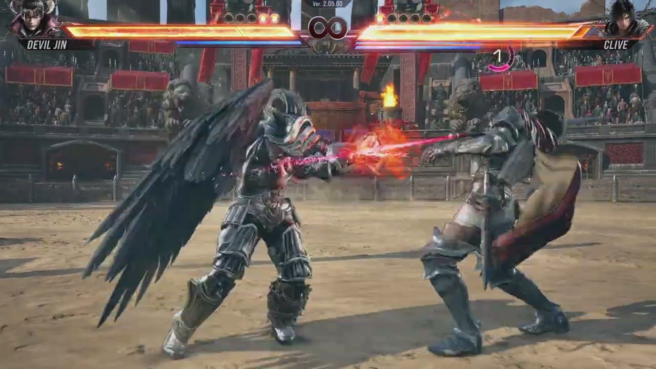 TEKKEN8 Devil Jin vs Clive