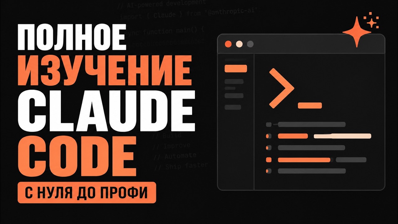 Claude Code с нуля | Полный курс в одном видео для начинающих