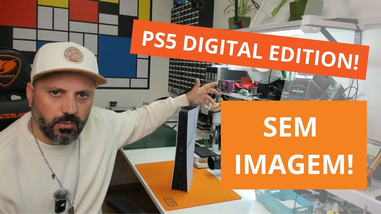 PS5 Digital Edition Sem Imagem! (No Image!)