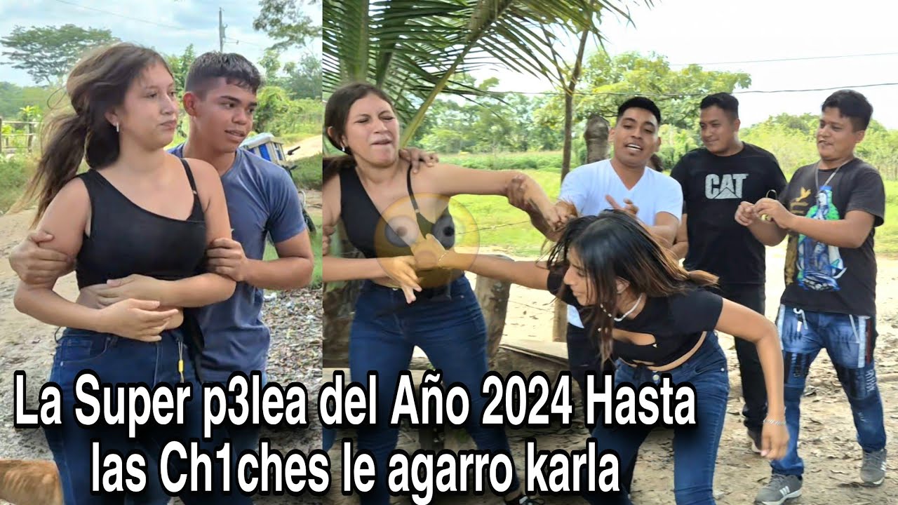 Se agararón de los P3los/Hasta las ch1ches se le vio a Karen en pleno agarr3/Mira quien ganó?