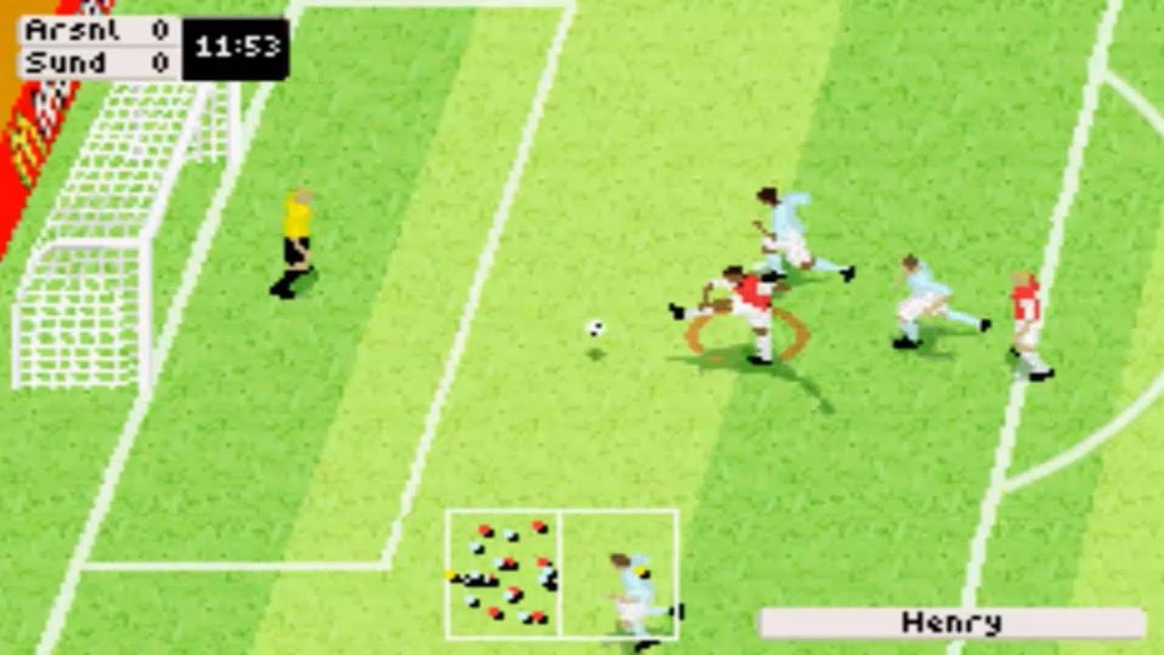 FIFA 2003 (Gameboy Advance Gameplay)