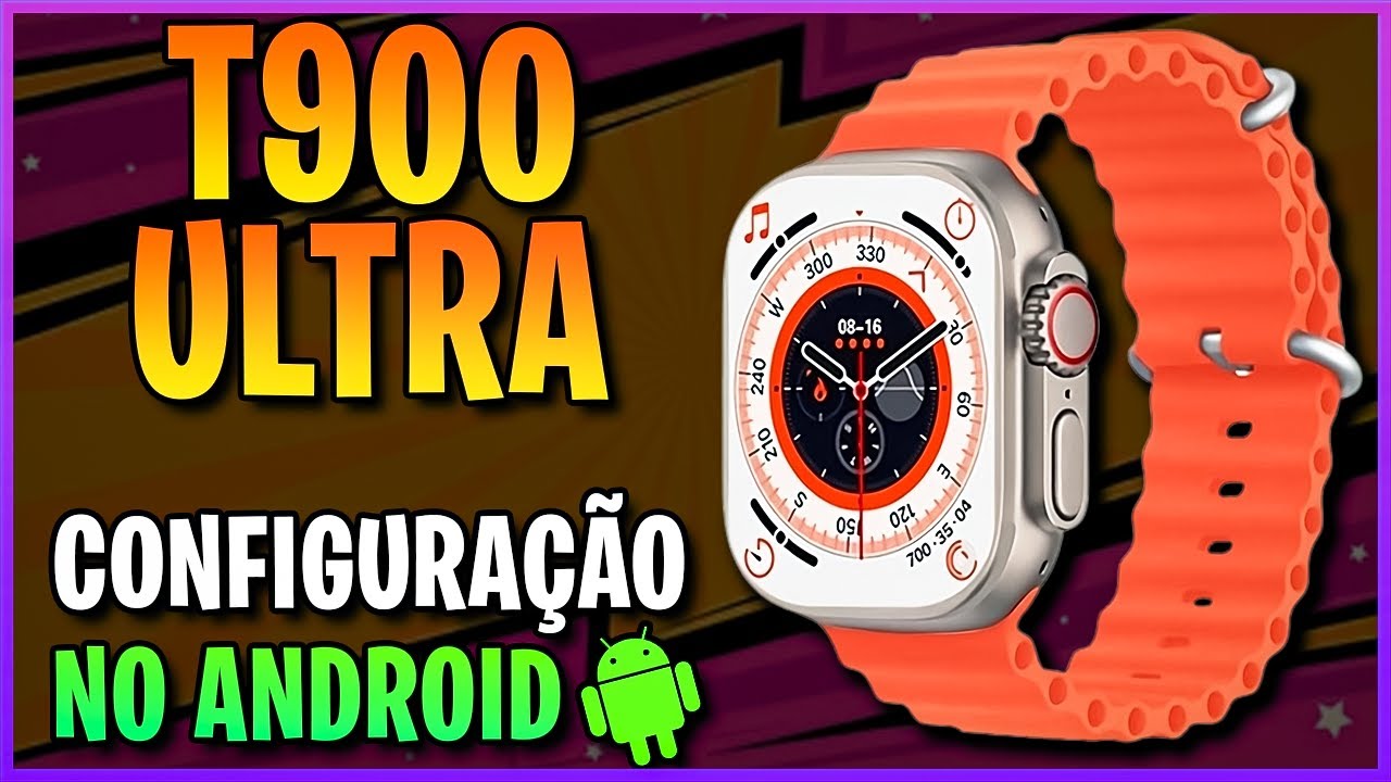 Como CONECTAR e CONFIGURAR T900 Ultra no ANDROID (App HiWatch Pro)