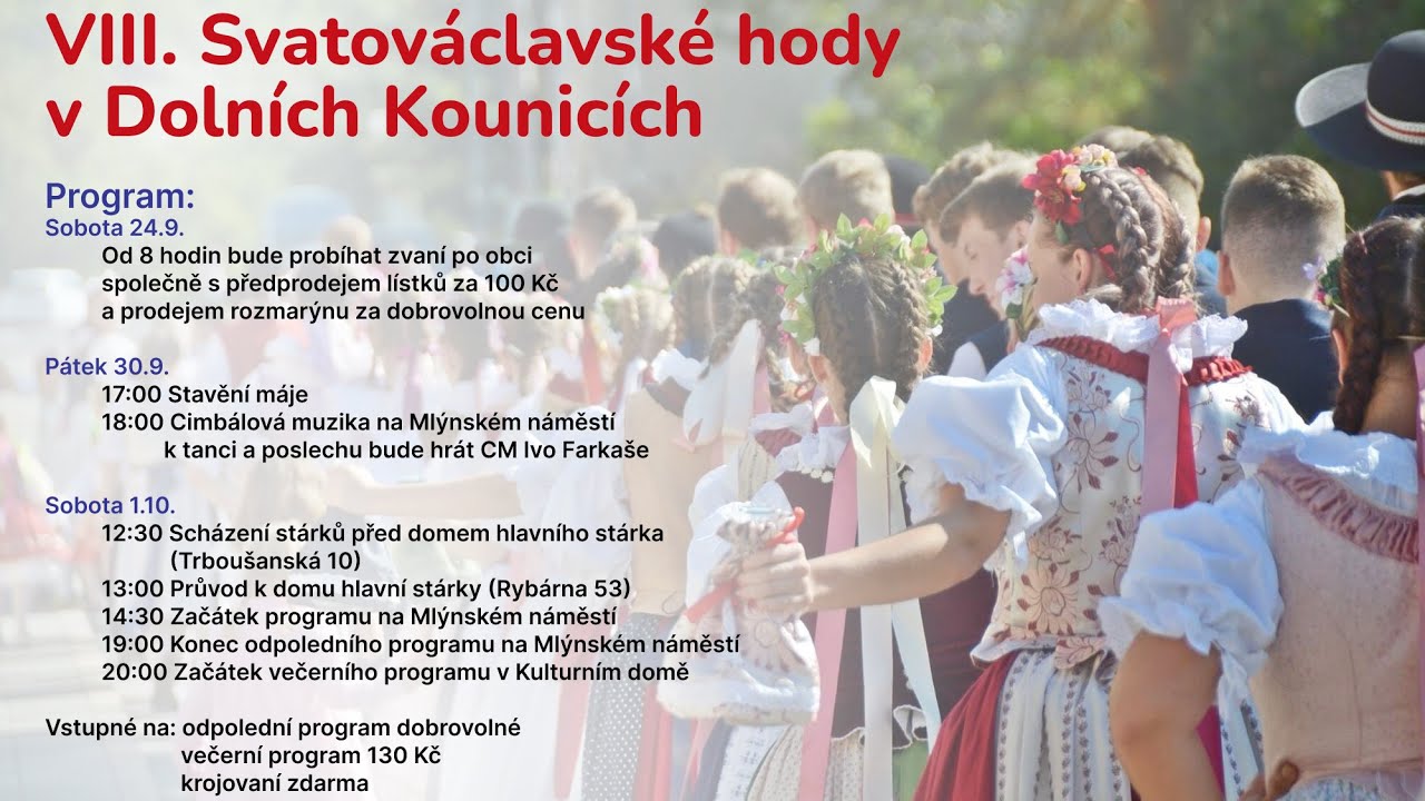Hody Dolní Kounice,  2022