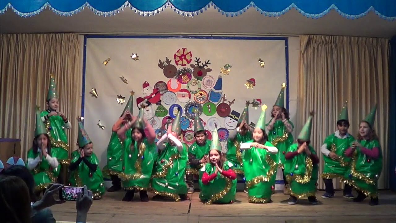 1º y 2º de primaria: El árbol de Navidad.