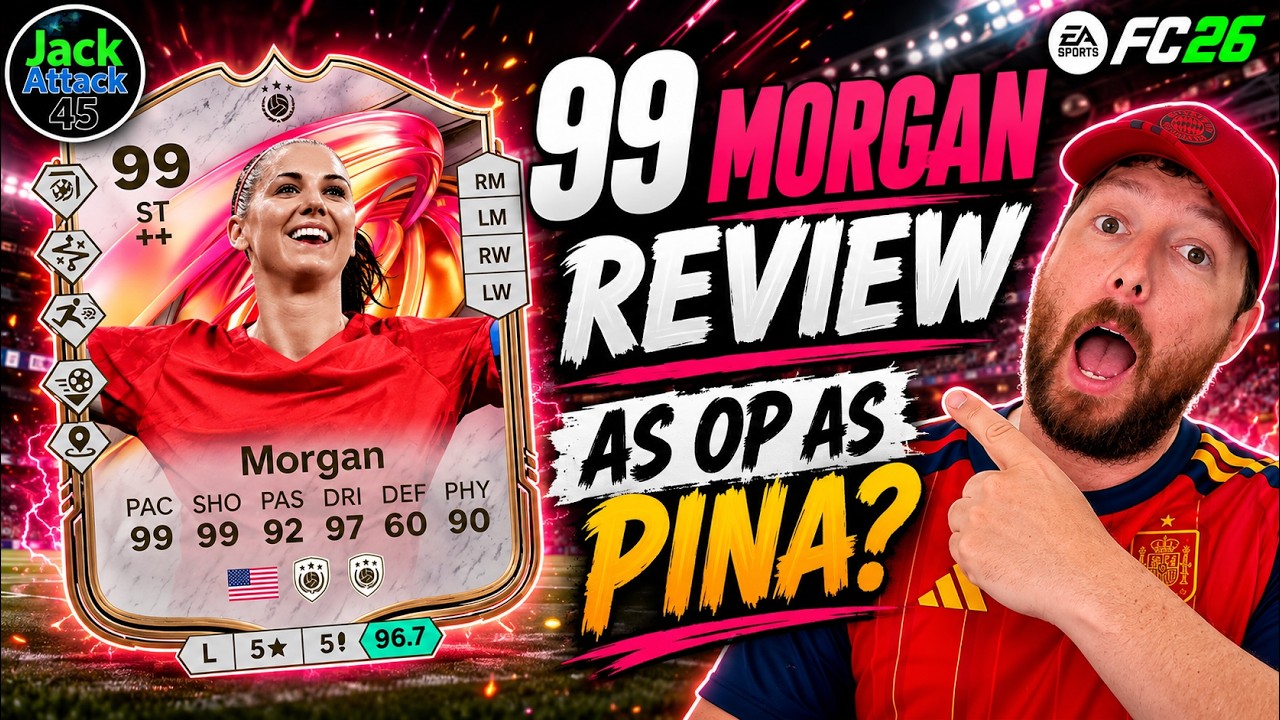 FC 26 | 99 Alex Morgan Player Review | As OP as Pina?