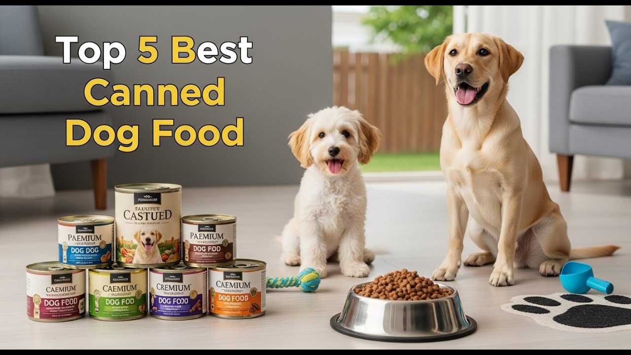 ✅ TOP 5 Best Canned Dog Food for Dogs with Sensitive Stomachs