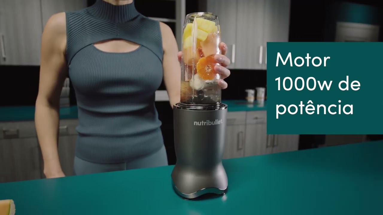 NutriBullet® Ultra 1000W/1200W - A Essência do NutriBullet® que você conhece, agora ainda melhor!