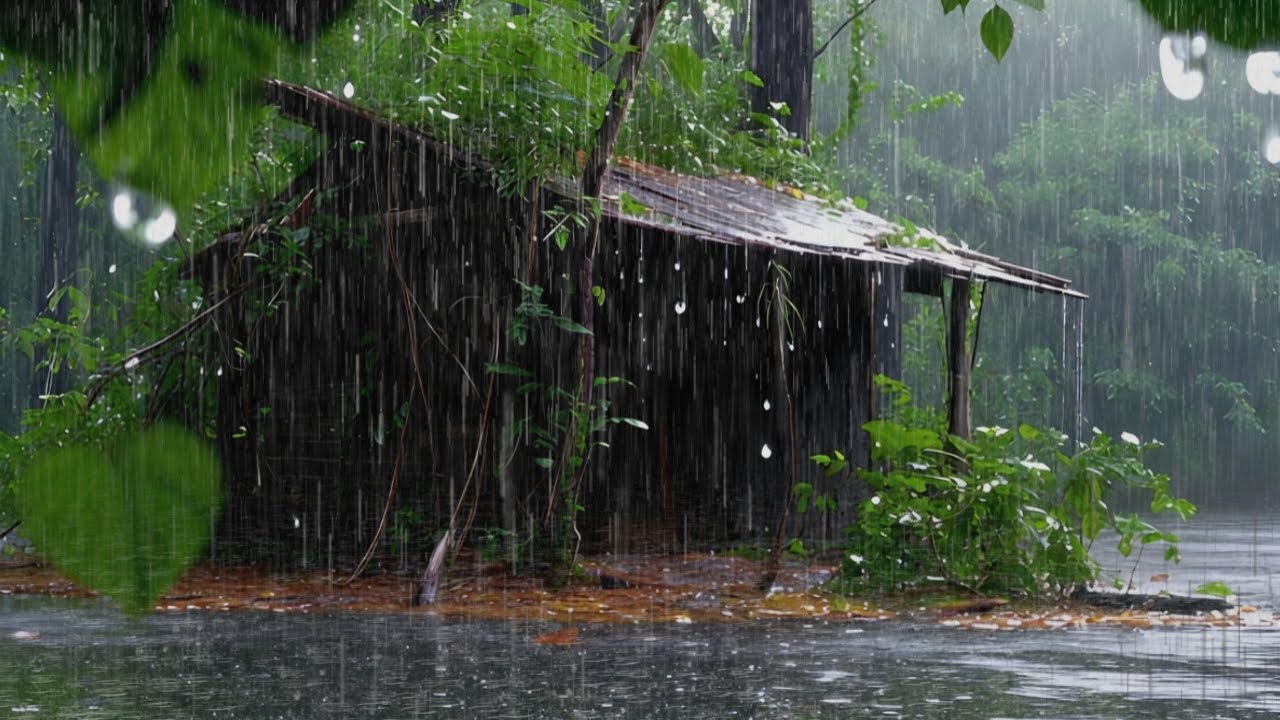 🔴 Relaxing Rain & Thunder Sounds LIVE 24/7 | Deep Sleep & Stress Relief