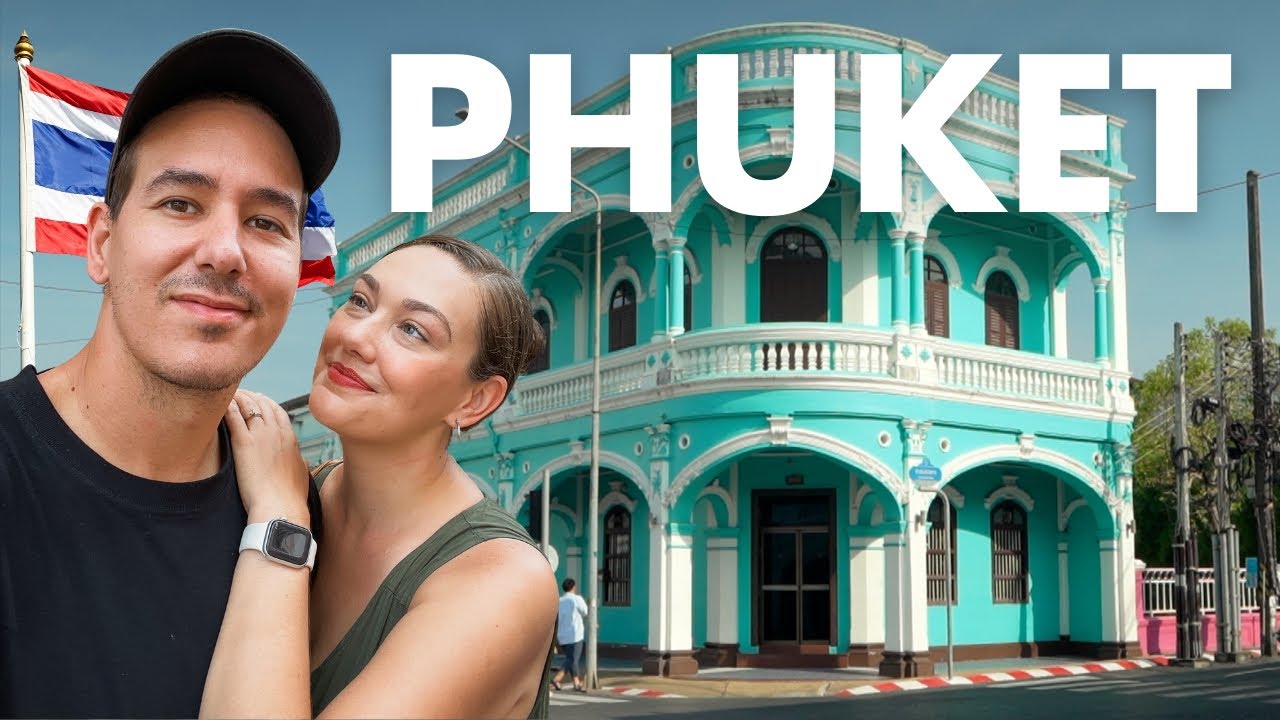 EXPLORING PHUKET OLD TOWN in 2024 🇹🇭 Thailand Travel Vlog