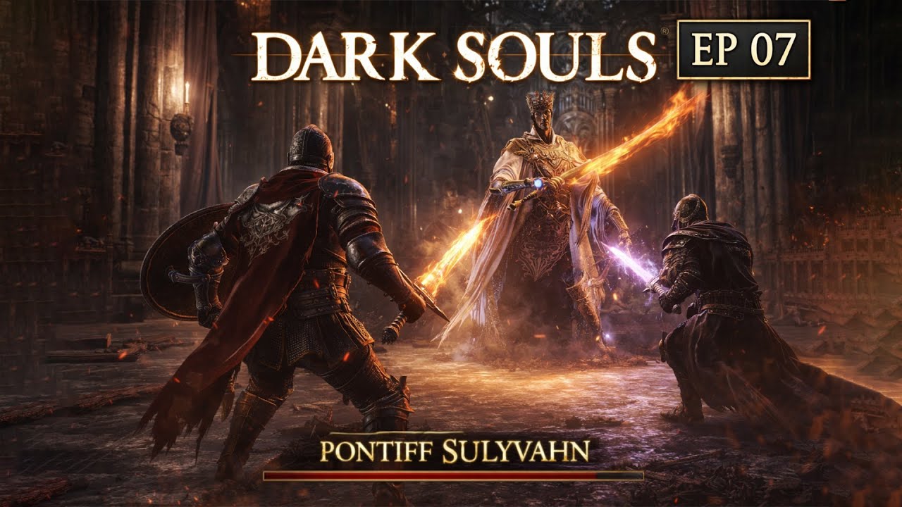 Dark Souls 3 EP 7 🔥 | Pontiff Sulyvahn Boss Fight With Lakshay | Intense Battle!