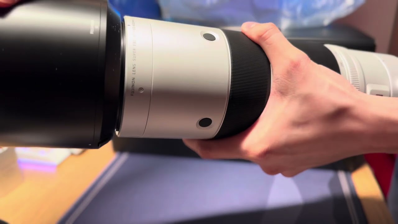 Unboxing my new Fujifilm 150-600mm lens