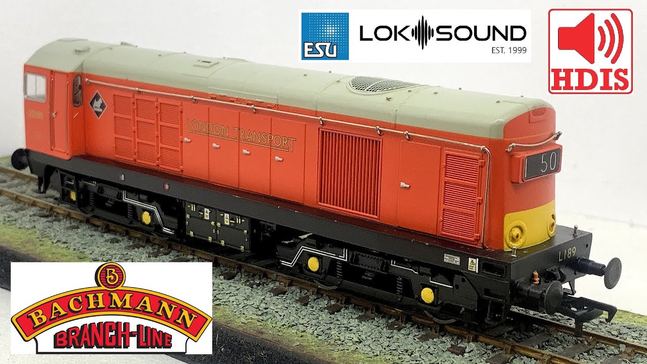 How Does It Sound? OO Gauge Bachmann Class 20 fitted with ESU Loksound File S0408