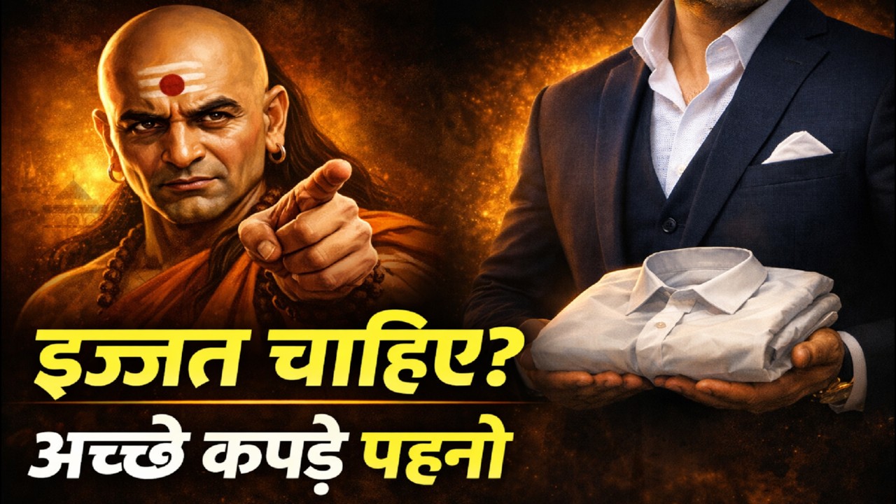 अच्छे कपड़े पहनने के फायदे: इज्जत बढ़ाने का राज़ | Chanakya niti