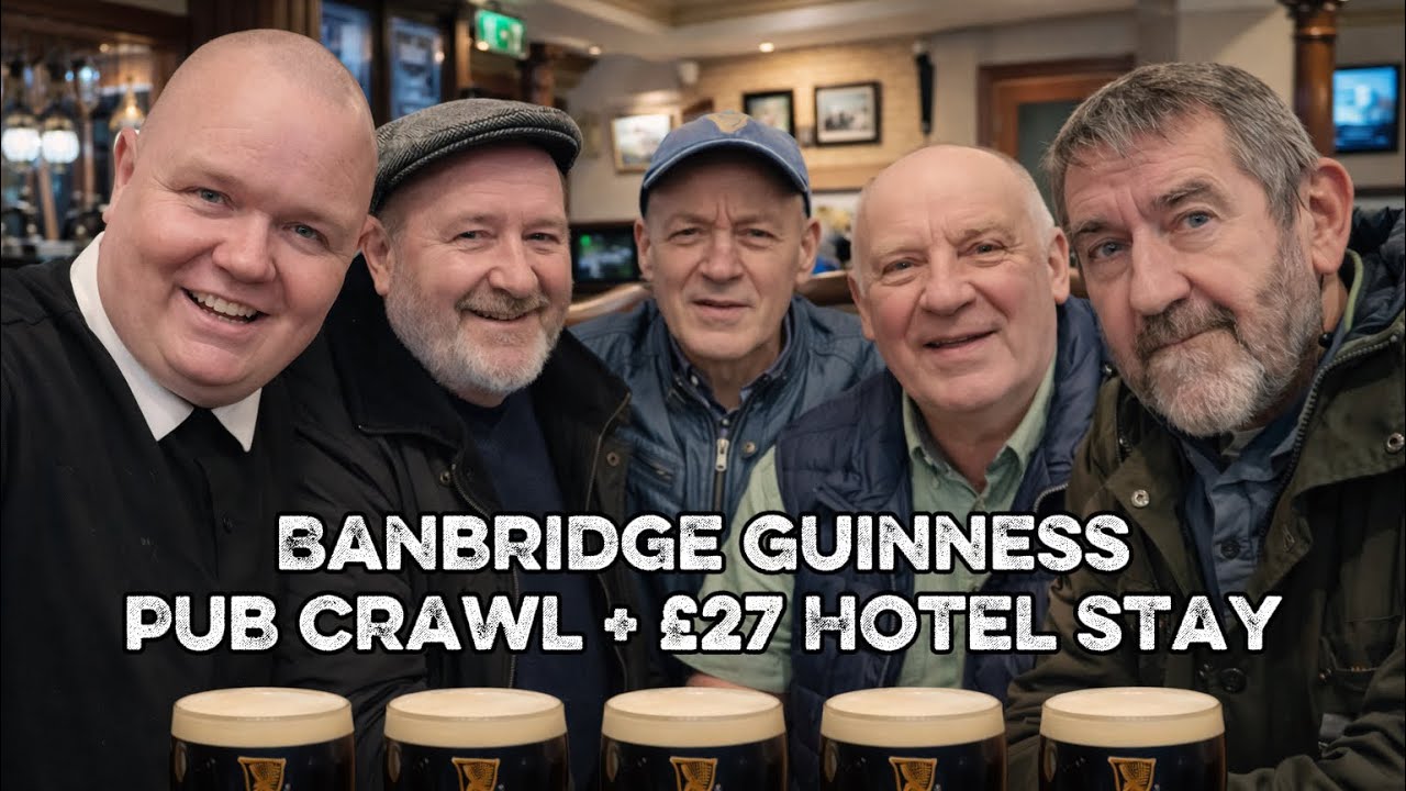 Поход по пабам Банбриджа, где подают пиво Guinness, и ночевка в Пойнтцпассе за 27 фунтов стерлинг...