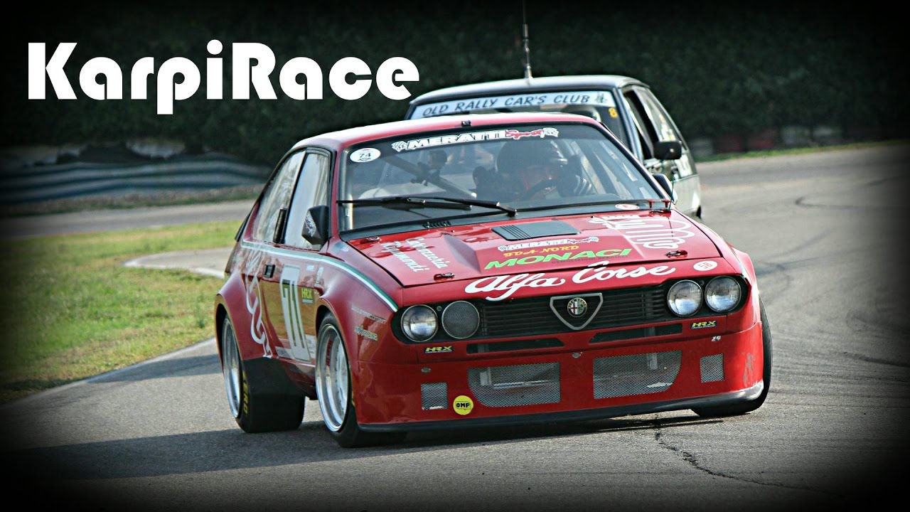 Alfa Romeo Alfetta GTV Race Car V6 3.0 210Hp. Pure Sound