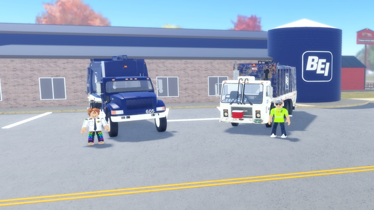 BEI Waste Services International 4900 McNeilus Standard & RUSTY Mack LE heil Formula 5000 on Trash