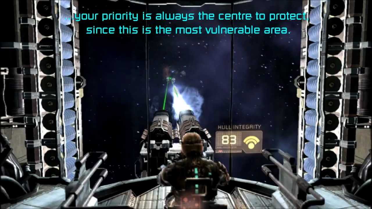 Dead Space - Chapter 4 Asteroid Minigame: How to keep hull damage at minimum (HD)