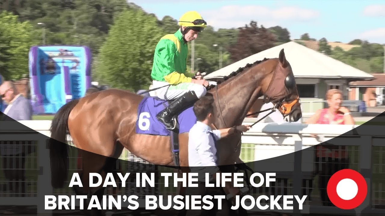 A day in the life of Britain's busiest jockey