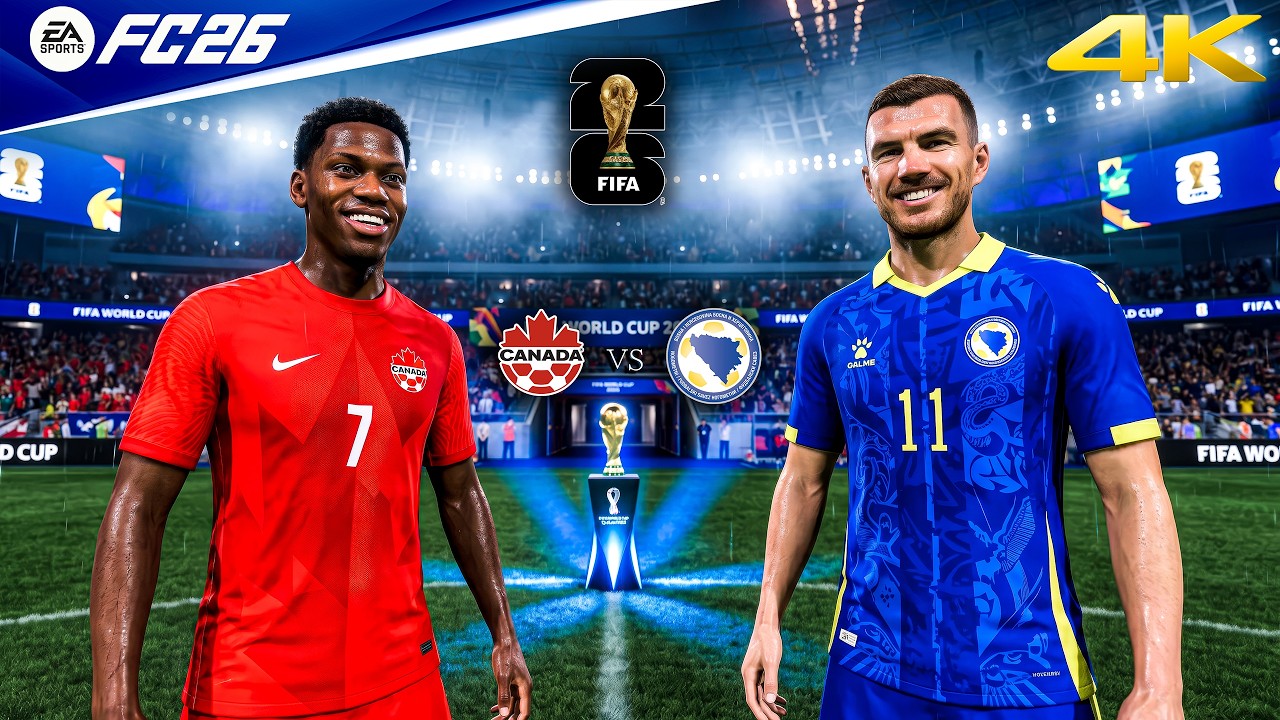 FC 26 &mdash; Канада против Боснии и Герцеговины &mdash; Чемпионат мира по футболу FIFA 2026, полный матч | P...