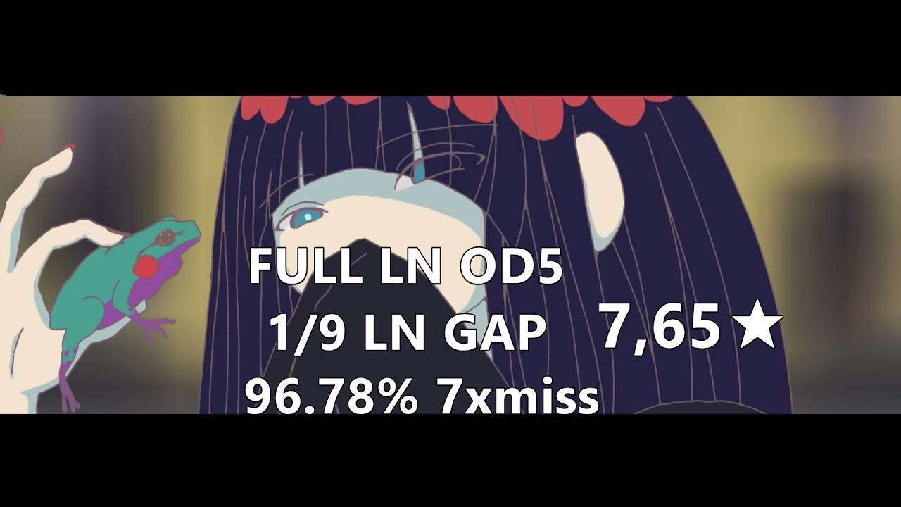 meiyo - Nani Yatte mo Umaku Ikanai (feat. asmi) FULL LN OD5 96.78% 7xmiss 7,65★
