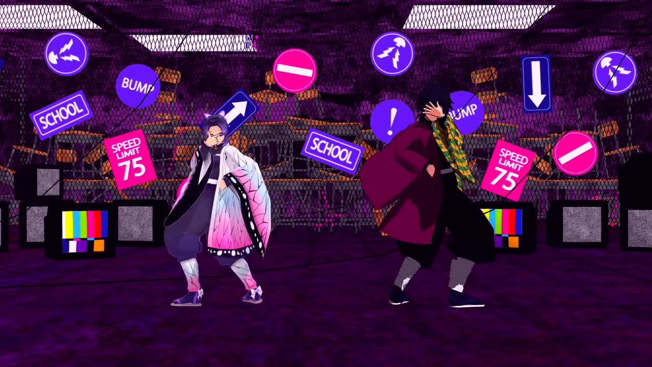 【鬼滅のMMD】ロキ【胡蝶しのぶ/富岡義勇】