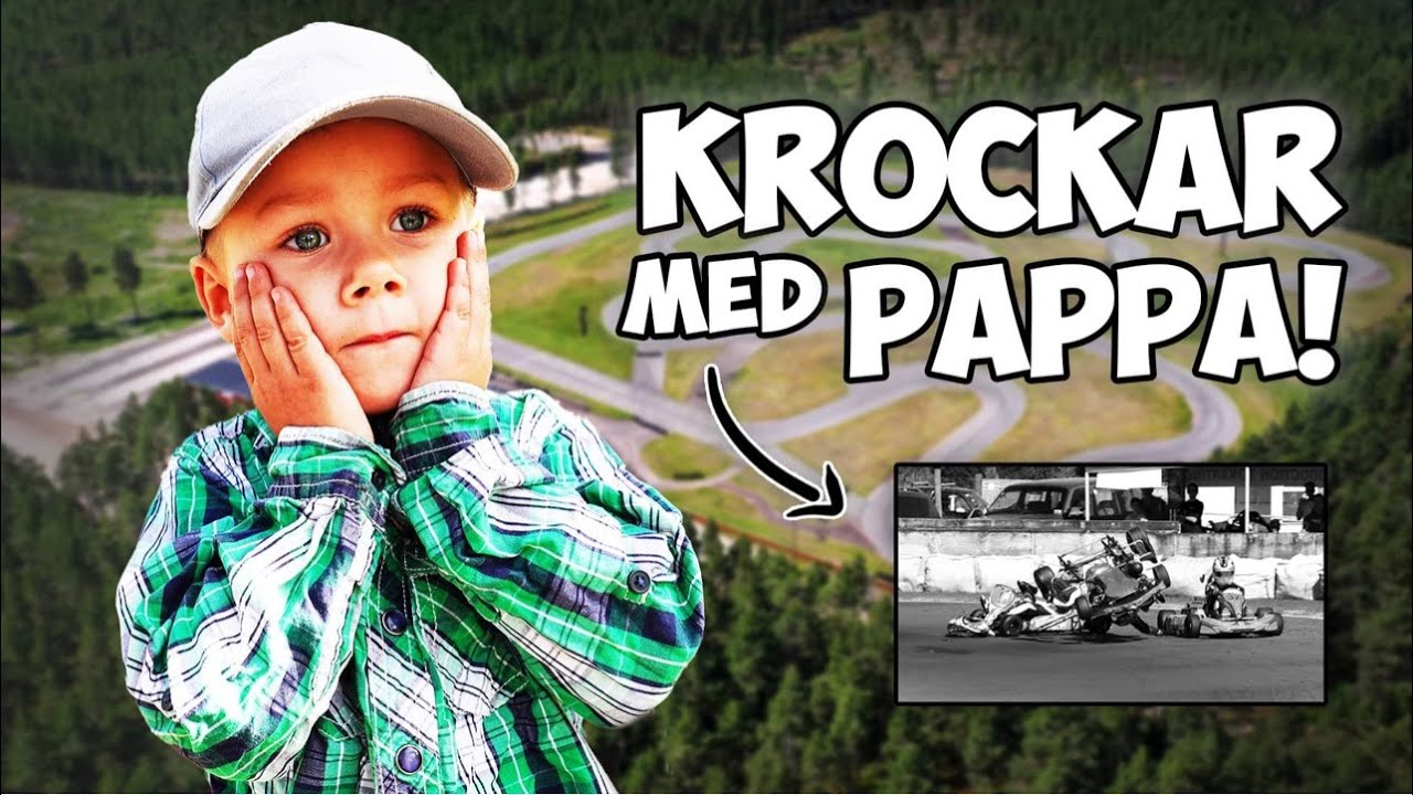 3 åring krockar med pappa!