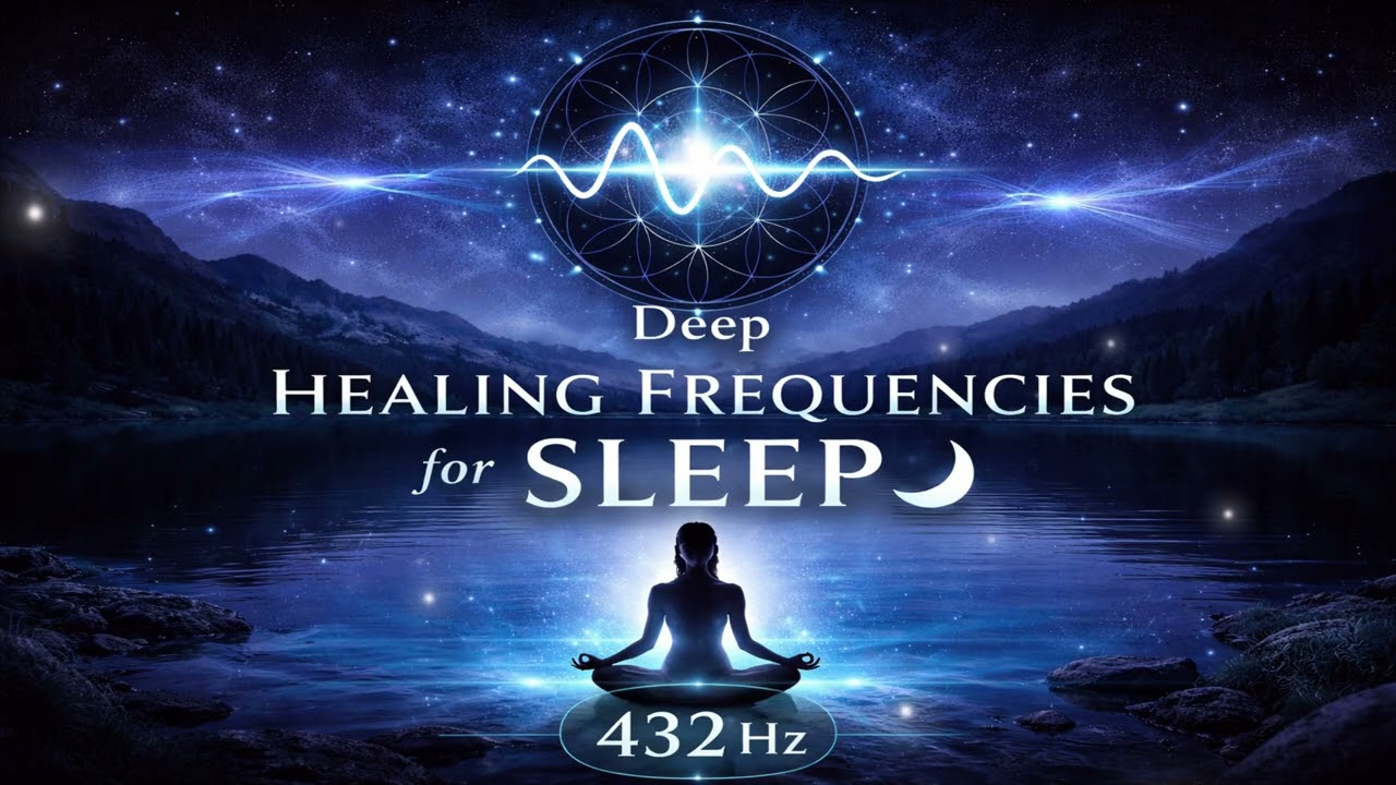 Deep Healing Frequencies for Sleep 🌙 432Hz | Anxiety Relief | Calm Mind