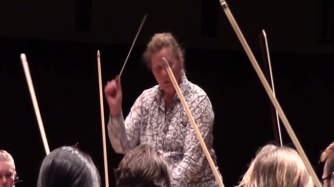 Robert Gross, Concerto for Alto Saxophone and Orchestra, rehearsal, Kearney Symphony Orchestra