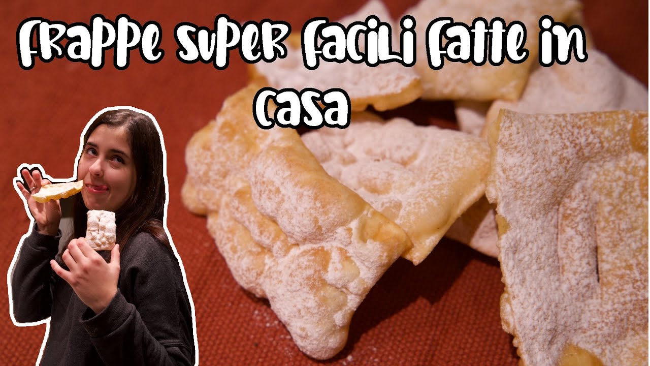 FRAPPE fatte in CASA | ricetta SUPER FACILE