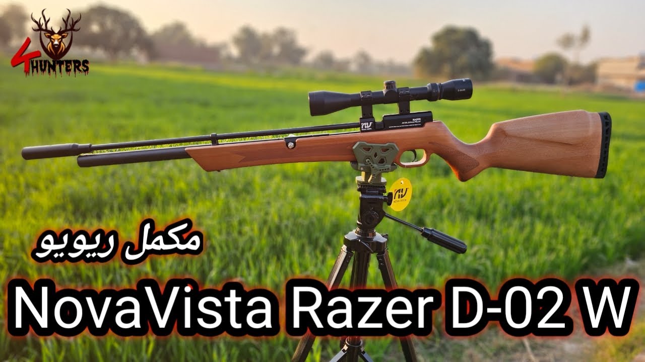 1/2 NovaVista Razer D-02 W full review by 4Hunters