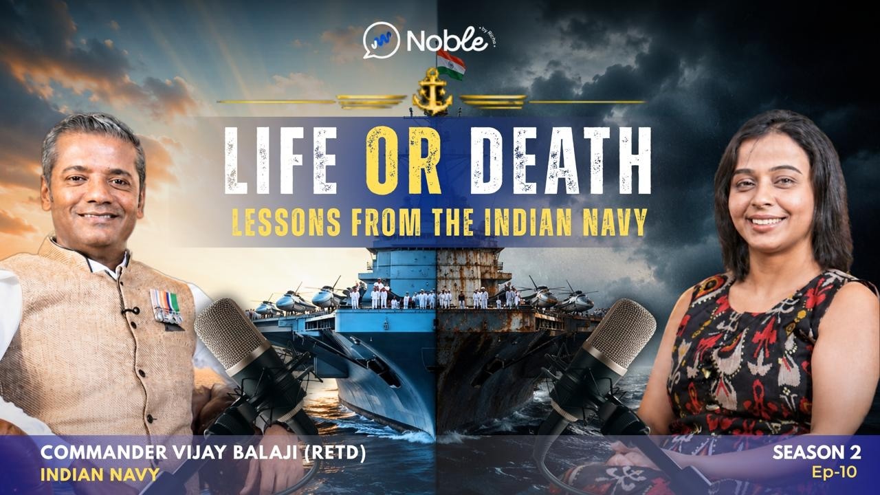 High Stakes & Hard Truths of Military Leadership with Commander Vijay Balaji