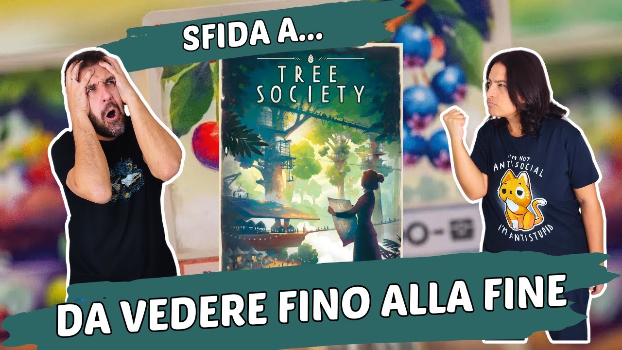 Tree Society Partita Completa al Gioco da Tavolo di architetti green