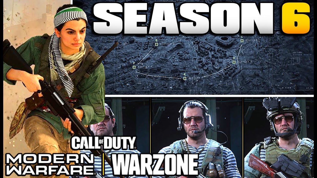 Season 6 - Warzone Map Change, New Guns, Operators & More! | Modern Warfare News and Updates