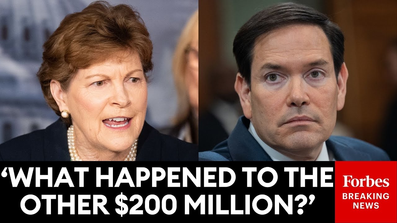 Jeanne Shaheen Grills Marco Rubio On The Money From The Sale Of Venezuelan Oil Held By The US
