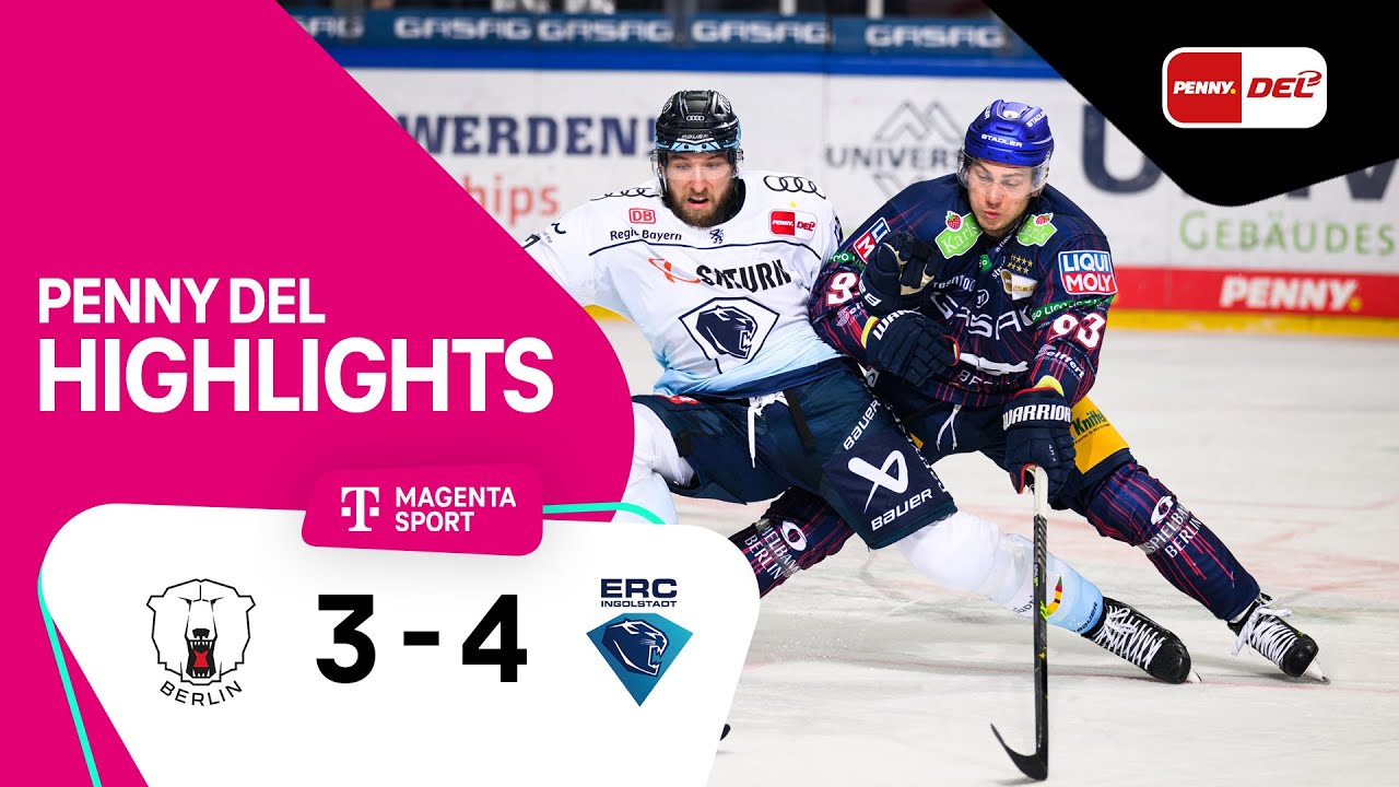 Eisbären Berlin - ERC Ingolstadt | Highlights PENNY DEL 22/23