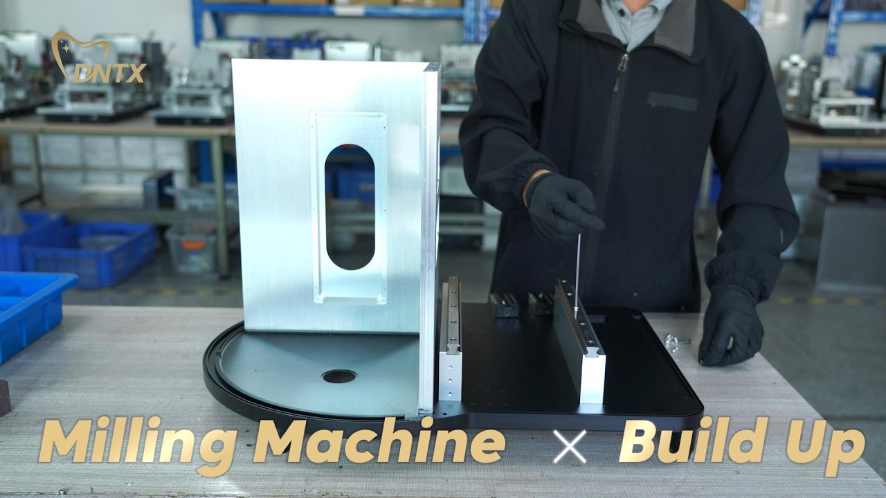 DNTX's Milling Machine | Where precision takes shape. 🏭🔧