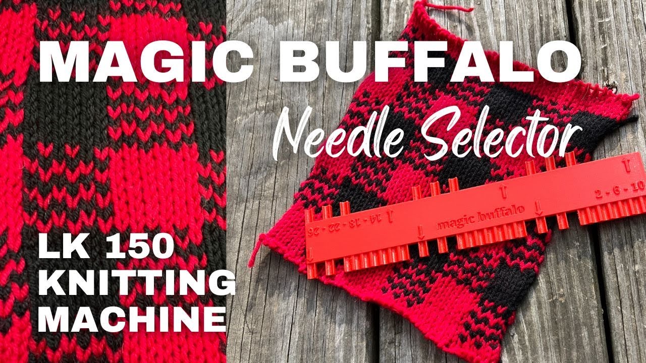 Magic Buffalo Needle Selector for LK 150 Knitting Machine